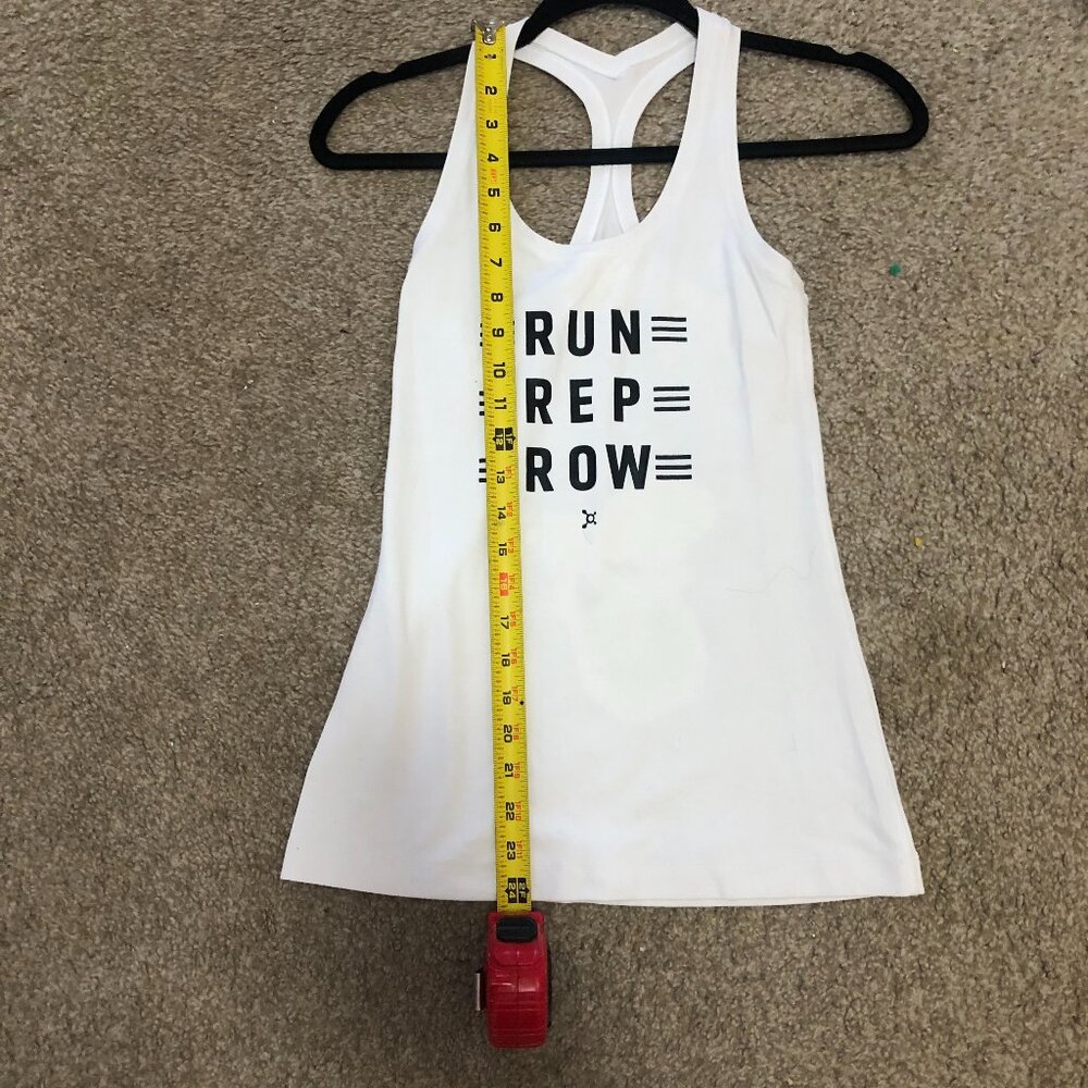 Lululemon Cool Raceback White Tank Top Size Small - Picture 5 of 6